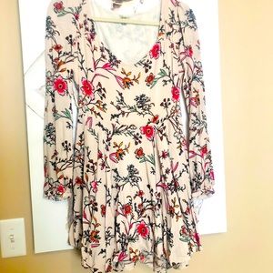 Gorgeous floral print fit and flare dress